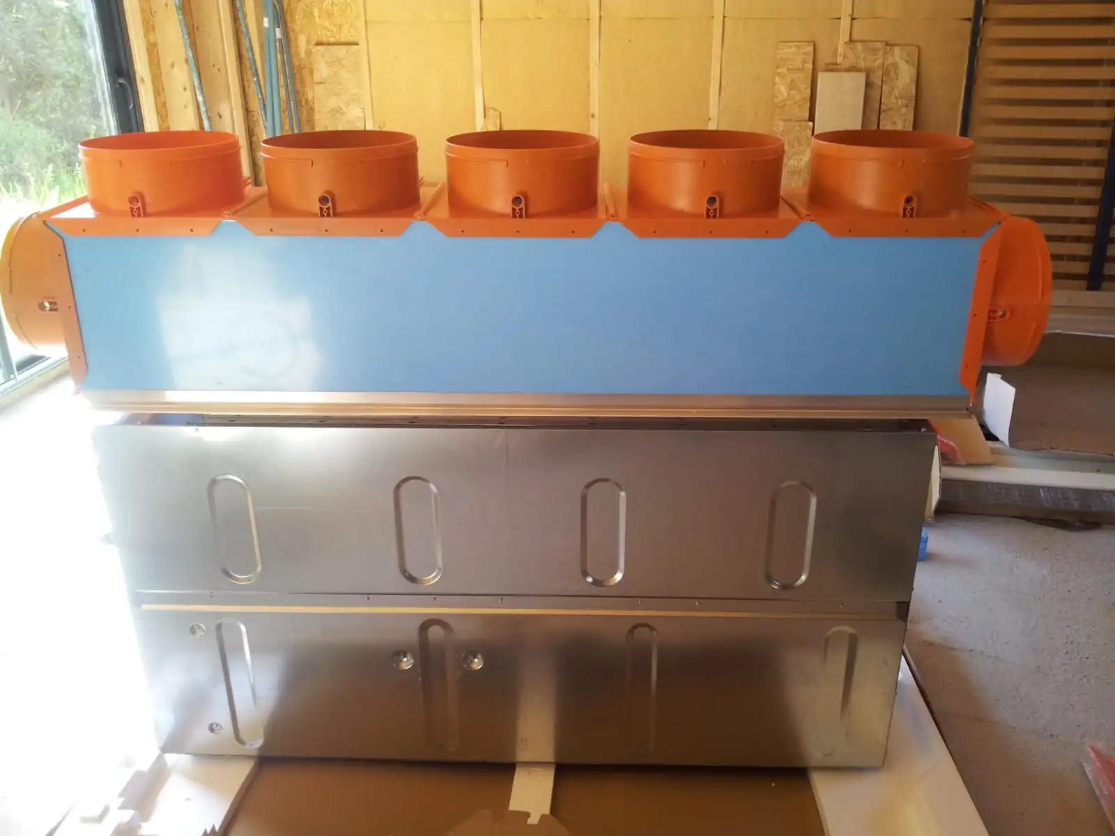 Unité intérieure gainable climatisation contrôle par zone Lyon